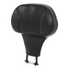 Harley Touring Electra Road Glide Black Front Rider Backrest Pad (2009-2023)