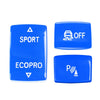 BMW F20 F21 F22 F23 F30 F31 F34 F32 F33 F36 Gear Shift Button Trim 3Pcs
