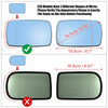 BMW E39 E46 Left Side Mirror Heated w/ Backing Plate (1998-2005)
