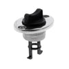 Chrome Boat Bungs with Plastic Coarse Thread Transom Bung