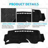 Honda Jazz 2014-2022 Dashboard Cover Black Non-Slip Dash Mat