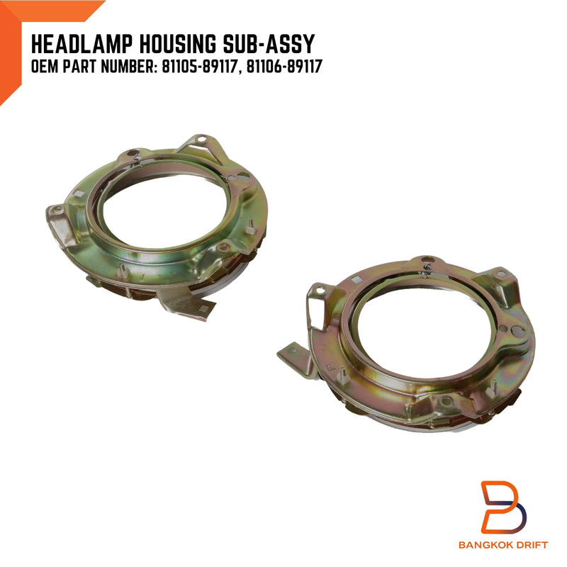 Toyota Hilux Ute RN30 LN30 4Runner Headlight Housing Lamp Surround (1978-1983)