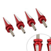 Harley Touring Road Glide 4 x Windscreen Screw Bolts Red Spike (1998-2025)