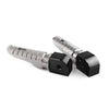 Kawasaki Ninja ZX-6R ZX-10R Grey Rear Passenger Foot Rest Pegs