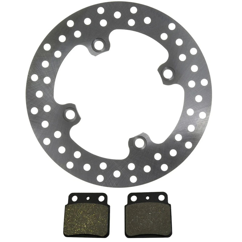 Kawasaki KFX400 2 x Rear Disc Rotor & Semi-Metallic Pads (2003–2006)