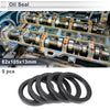 Oil Seal Rotary Shaft Seal Nitrile Rubber 82x105x13mm Black 5 Pcs