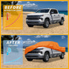 Chevy Silverado (2014-2023) - Orange 210D-PU Waterproof All Weather Car Cover