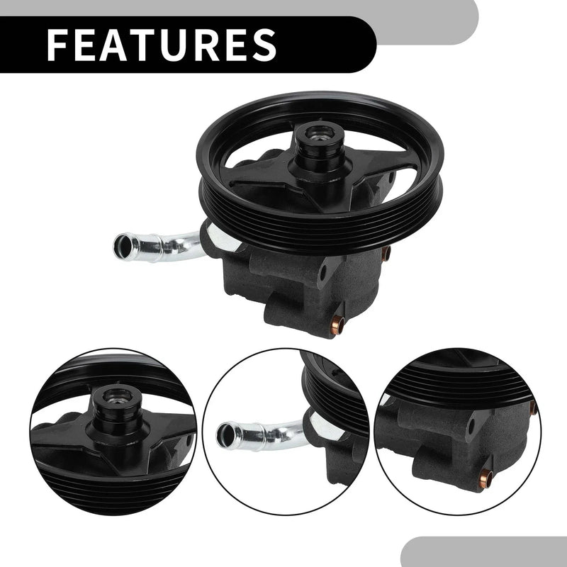 Ford Expedition Power Steering Pump with Pulley (2001-2002)