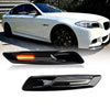 BMW 550i 535i 528i LED Side Marker Lamp Turn Signal Smoked (2006-2010)