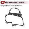 Infiniti 2.5L 3.5L 3.7L Engine Timing Cover Gasket Set