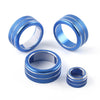 Honda Civic AC Climate Control Knob Ring Cover 4 x Blue (2022 - )