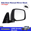 Side Mirror Rear View Black Right Fits Mitsubishi L200 Strada Pickup 1996-05 D05