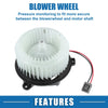 Dodge Dart (2013-2013) Plastic Black Heater Blower Motor