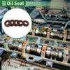 Oil Seal 11.2x19.2x4.5mm Seal Ring Rotary Shaft Seal FKM Rubber 5 Pcs