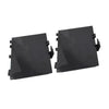 Fiat 500 Black L+R Wheel Arch Liner Covers (2007-2020)