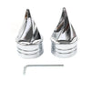 Harley Touring Electra Road Glide Road King Front Axle Cap Nut Covers (00-07)