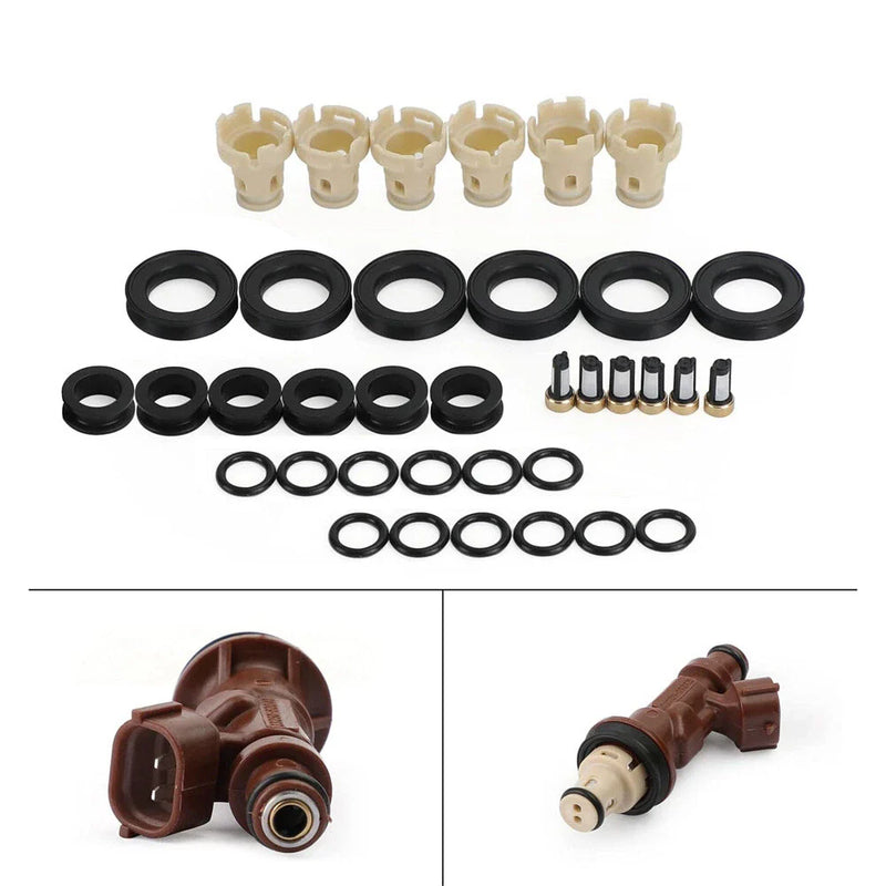 4Runner Tacoma Tundra Fuel Injector Rebuild Kit O-Ring Seal Filter Cap