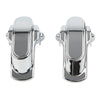 Harley Dyna FXD Super Glide & FXDF Fat Bob 2 x Rear Frame Axle Covers