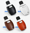 Benz Class A B C E S GLC CLA Black Smart Leather FOB Key Cover Shell Fit