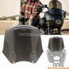 Harley Dyna Super Glide, Street Bob 15" Smoke Front Upper Windshield (2006-2017)