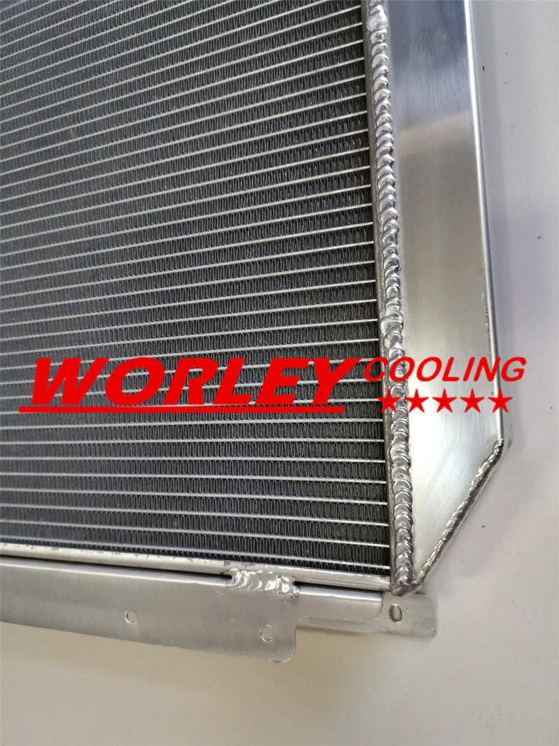 Holden Kingswood HQ HJ HX HZ V8 3 Row Alloy Radiator & Fans (1971-1984)
