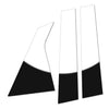 Chevrolet Impala 6pc Door Window Pillar Post Cover Trim (2014-2021)