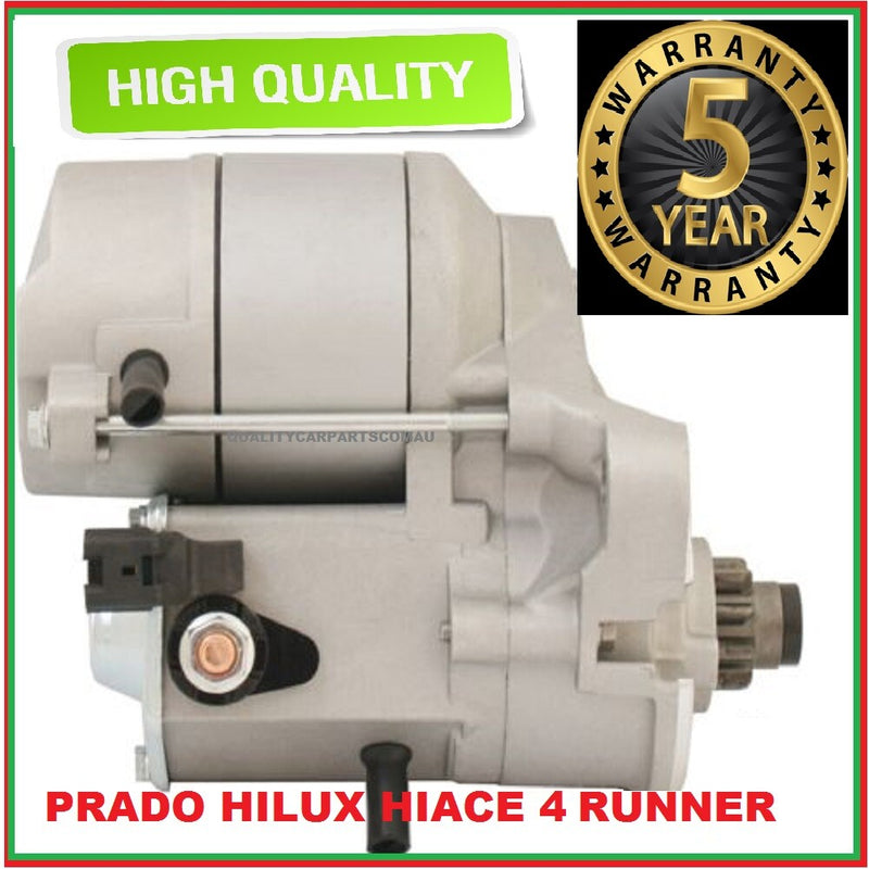 Starter Motor FOR Toyota Hilux Hiace Prado 90 120 Series