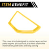 Jeep Wrangler JL JLU (2018-2024) Yellow A Pillar Speaker Cover Trim