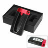 Nissan Infiniti GTR 1x Carbon Fiber Red Key Fob Cover (2009-2023)