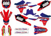 Yamaha YZF 250 Custom Graphic Stickers (2014-2018)