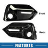 Honda Civic Front Left Right Side Fog Light Grille Cover Trim 2 x (2020-2021)