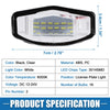 Acura White LED License Plate Light Assembly (2016-2023)