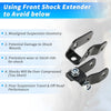 Chevrolet K1500 & GMC K2500 2-4 in Front Shock Extenders (1988-1998)
