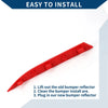 BMW X3 Red 1 Pcs Rear Right Bumper Reflector (2022-2024)
