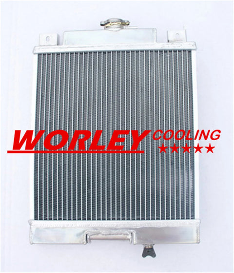 Suzuki Swift GTI Aluminum Radiator & Blue Hose (1989-1994)