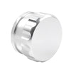 Fuel Tank 1.5" Silver Aluminum Weld-On Filler Neck w/ Cap
