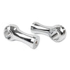 Harley Dyna Softail Handlebar Riser Clamp Mount Kit 4" Chrome (2006-2023)