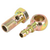 Motorcycle Car Universal 2 x 12mm Dia Banjo Hose Barb Bolt Fittings