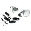 Austin Sprite MKIV / MG Midget MkIII Roadster Chrome Bullet Door Fender Mirror