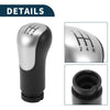Ford Fiesta MK6 (2001-2010) Black Plastic 5 Speed Manual Gear Shift Knob
