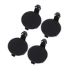 Toyota Corolla 4 x Black Inner Car Door Handle Plug Covers (2014-2018)