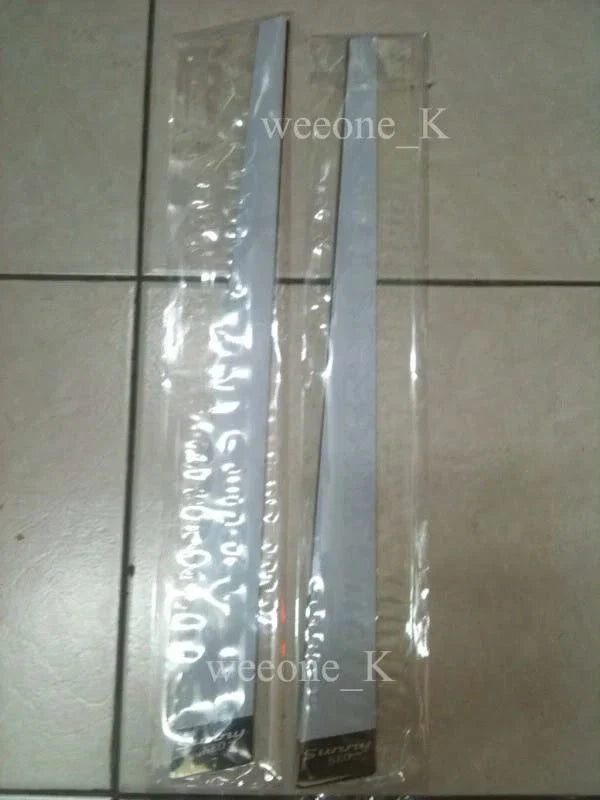 Nissan Sunny Neo 4 x Stainless Steel Door Pollars