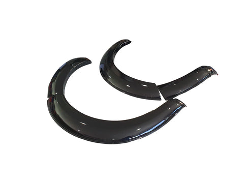 Nissan Navara Front Gloss Black Fender Flares (2021-2022)