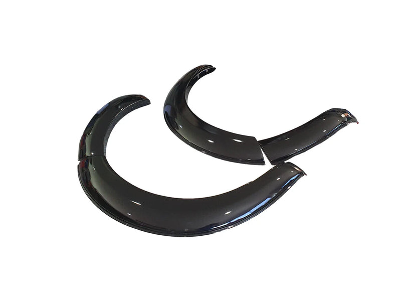 Nissan Navara Front Gloss Black Fender Flares (2021-2022)