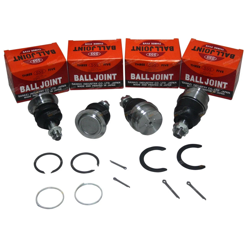 Toyota HDJ100 UZJ100 2 x Ball Joint Kit Upper & Lower (1998–2007)