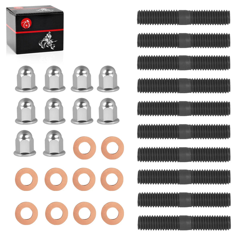 Yamaha Banshee YFZ350 Cylinder Head Studs with Nuts and Washers (1987-2006)