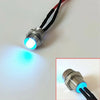 Car Indicator Light / 8mm 12V / LED Lamp Bulb