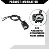 Dodge Ram 1500 2500 3500 4500 2 x Pin Alternator Plug Pigtail Harness