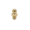 Car Motorcycle Grease Nipple Fitting Brass M6 x 1, Straight 10pcs