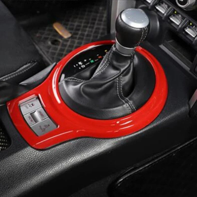 Toyota GT86 / BRZ 6X Red Interior Trim Center Control Side Cover (2012–2020)